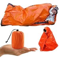 Emergency Sleeping Bag, Waterproof Blanket, Lightweight Portable Nylon Sleeping Bags for Camping, Hiking, Outdoor Adventure, ...