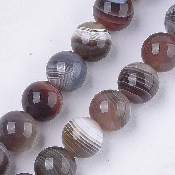 Natural Botswana Agate Beads Strands