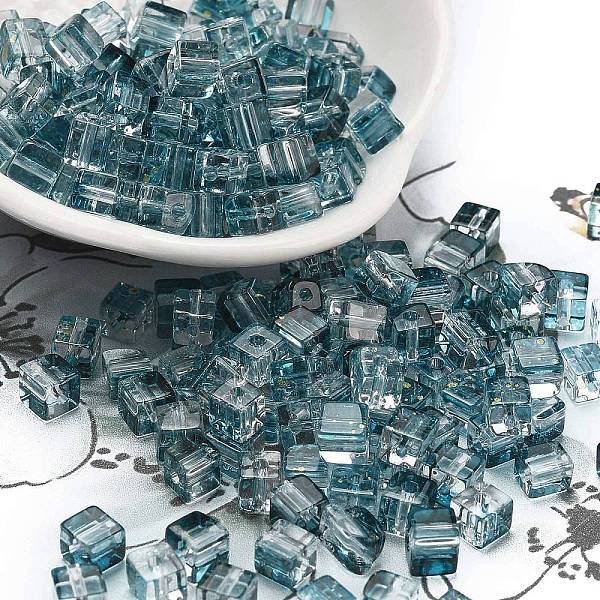 Spray Painted Glass Seed Beads
