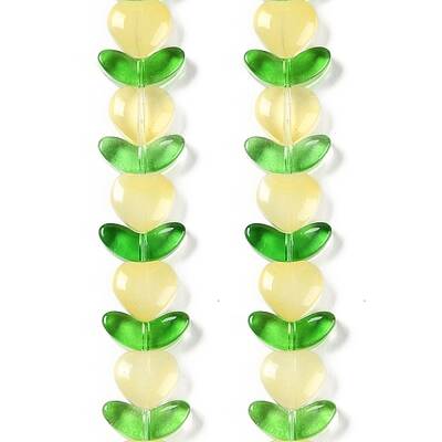 Transparent Glass Beads Strands