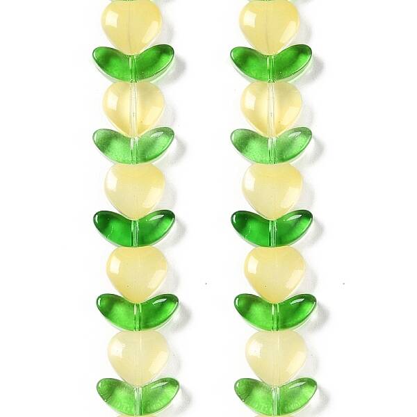 Transparent Glass Beads Strands