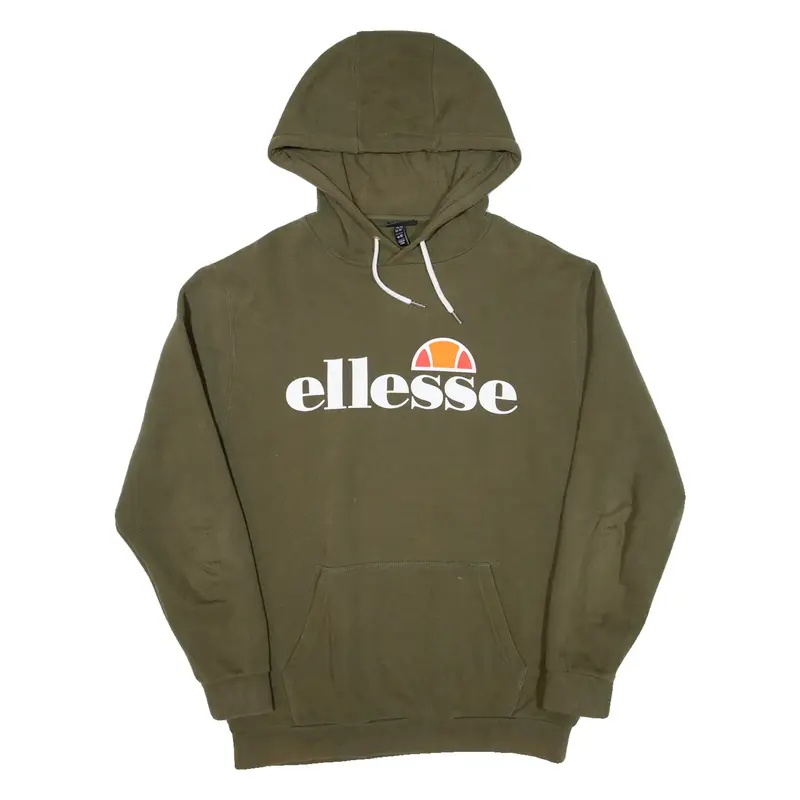 ELLESSE Mens Green Hoodie M