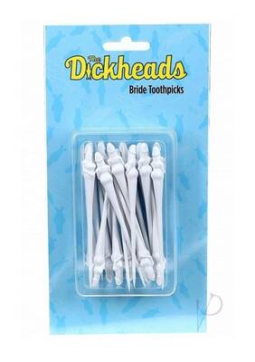 Dickheads Bride Toothpicks White
