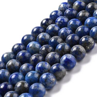 Natural Lapis Lazuli Round Beads Strands
