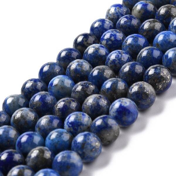 Natural Lapis Lazuli Round Beads Strands