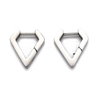 Tarnish Resistant 304 Stainless Steel Huggie Hoop Earrings