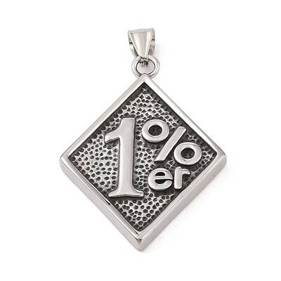 304 Stainless Steel Big Pendants