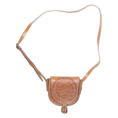 Womens Crossbody Bag Brown Leather