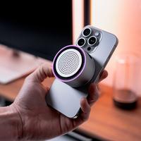 MagBeat Portable Speaker and Wireless Charger, Bluetooth 5.3, 10-Hour Play Time, LED Equalizer, TWS Stereo, IP67 Waterproof, ...