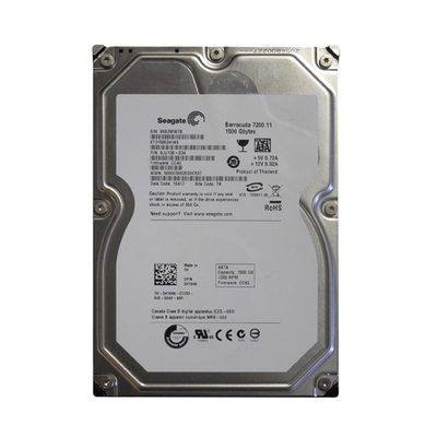 0H184K Dell 1.5TB 3Gb/s SATA 7200 3.5-Inch Hard Drive