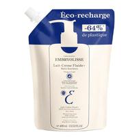 Embryolisse Lait-Crème Fluid+ Face & Body Cream, Multi-Use Lightweight Moisturizer with Shea Butter & Aloe Vera. Fast Absorb...