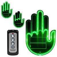 Car Gesture Decorative Lights, Ambient Lighting, Rechargeable Led Gesture Lights for Cars, SUVs, Trucks Road Rage Led Signs c...