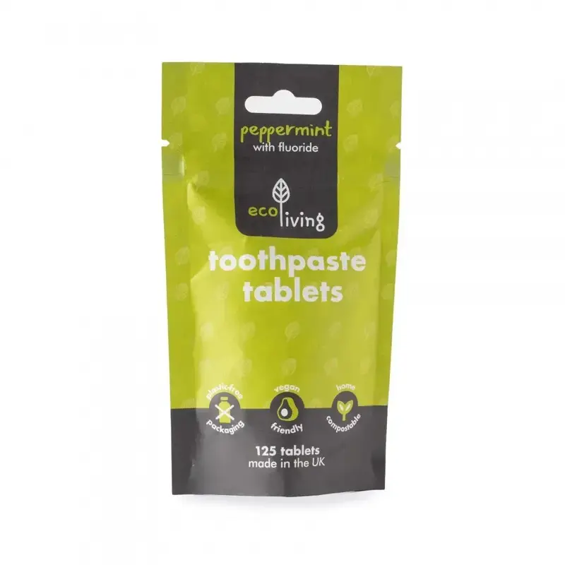 Toothpaste Tablets - REFILL | Type: Flouride | Size: 2 Month Supply