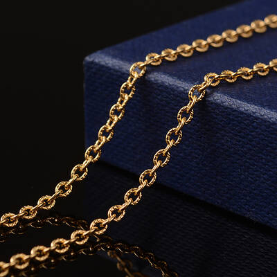 Ion Plating(IP) 304 Stainless Steel Textured Cable Chains