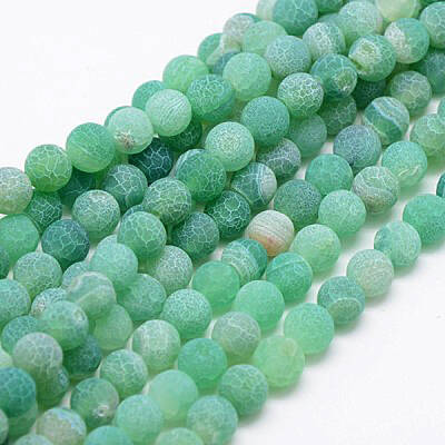 Natural Weathered Agate Beads Strands