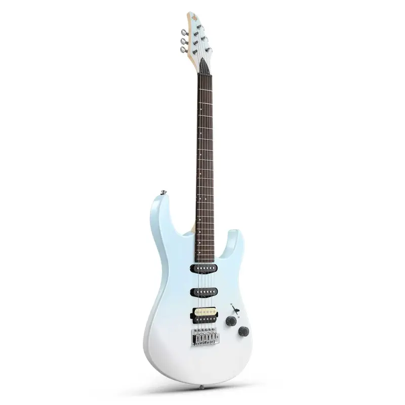 Donner DMT-66 Electric Guitar - Blue-White Gradient