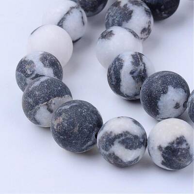 Natural Zebra Jasper Beads Strands