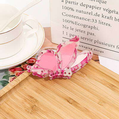 Cellulose Acetate Claw Hair Clips