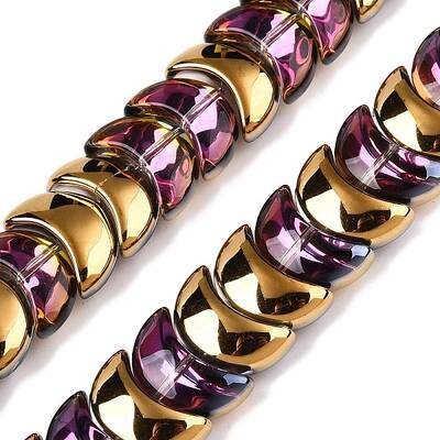 Electroplate Glass Beads Strands