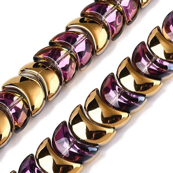 Electroplate Glass Beads Strands