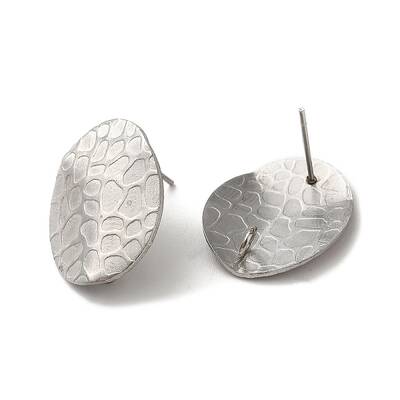 Non-Tarnish 304 Stainless Steel Stud Earrings Findings