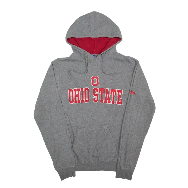 OVB Ohio State Buckeyes USA Hoodie Grey Pullover Mens S
