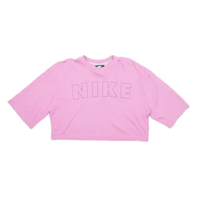 NIKE AIR Cropped Womens T-Shirt Pink S
