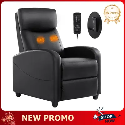 [Deal] Recliner for Living Room, Massage Recliner Chair, Winback Single Sofa Home Theater Chairs Adjustable Modern Reclining ...