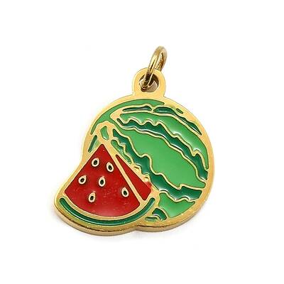 304 Stainless Steel Enamel Charms