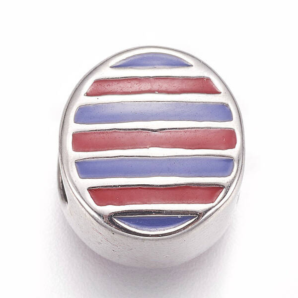 304 Stainless Steel European Beads