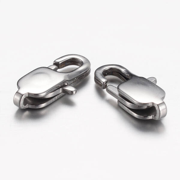 Tarnish Resistant 304 Stainless Steel Lobster Claw Clasps