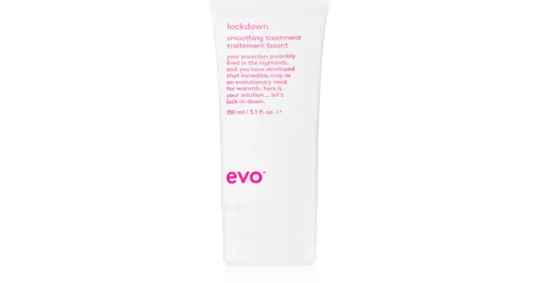 EVO Smooth Lockdown Smoothing Leave-In Conditioner for Unruly and Frizzy Hair 150ml