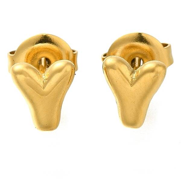304 Stainless Steel Stud Earrings