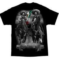 Pancho Villa Revolucion Mexico Chicano Art David Gonzales DGA T-Shirt, Trendy Men and Women's Clothing - Hoodie, Tee and Swea...