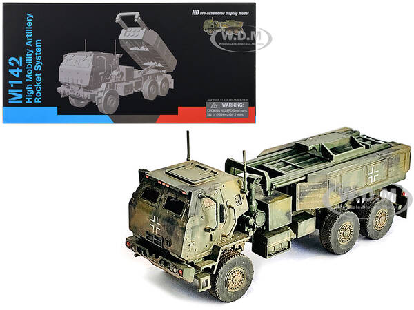 Ukraine M142 High Mobility Artillery Rocket System (HIMARS) Green Camouflage \