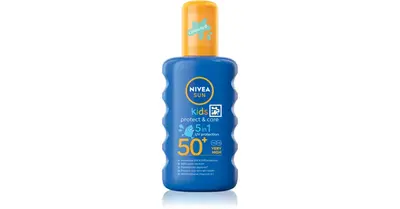 NIVEA SUN Kids coloured tanning spray for children SPF 50+ 200 ml