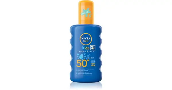 NIVEA SUN Kids coloured tanning spray for children SPF 50+ 200 ml