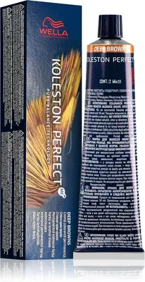 Wella Koleston Perfect Me oxidant 60 ml + hair dye 60 ml 4/77