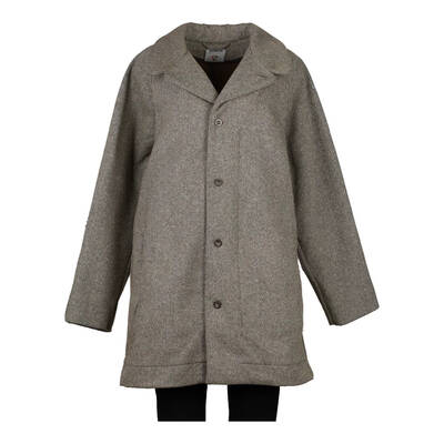 Napapijri Coat - XL Grey Wool Blend