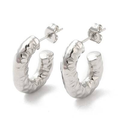 Non-Tarnish 304 Stainless Steel Stud Earrings for Women