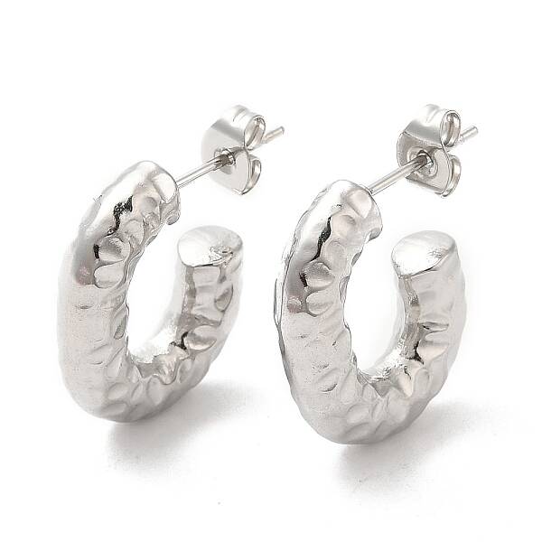 Non-Tarnish 304 Stainless Steel Stud Earrings for Women