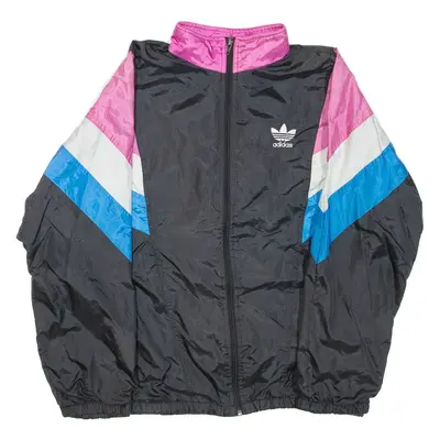 ADIDAS Womens Track Jacket Black L