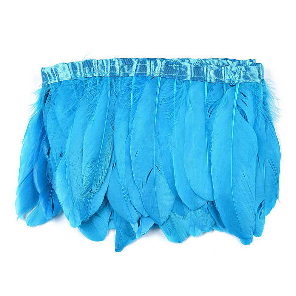 Goose Feather Fringe Trimming