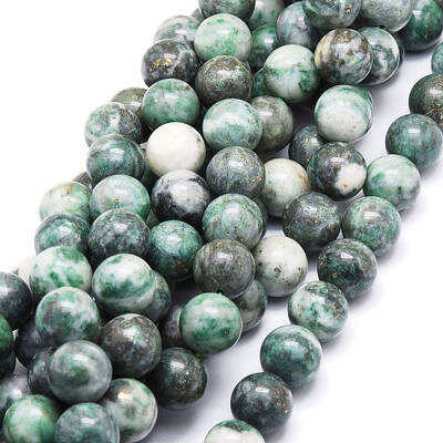 Natural Dioptase Round Beads Strands