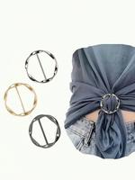 Circular Sliding Buckle, 6 Counts Adjustable Buckle Fastener, Sewing Mini Buckle Belt Adjuster Slider, Used for Belt Retainer...