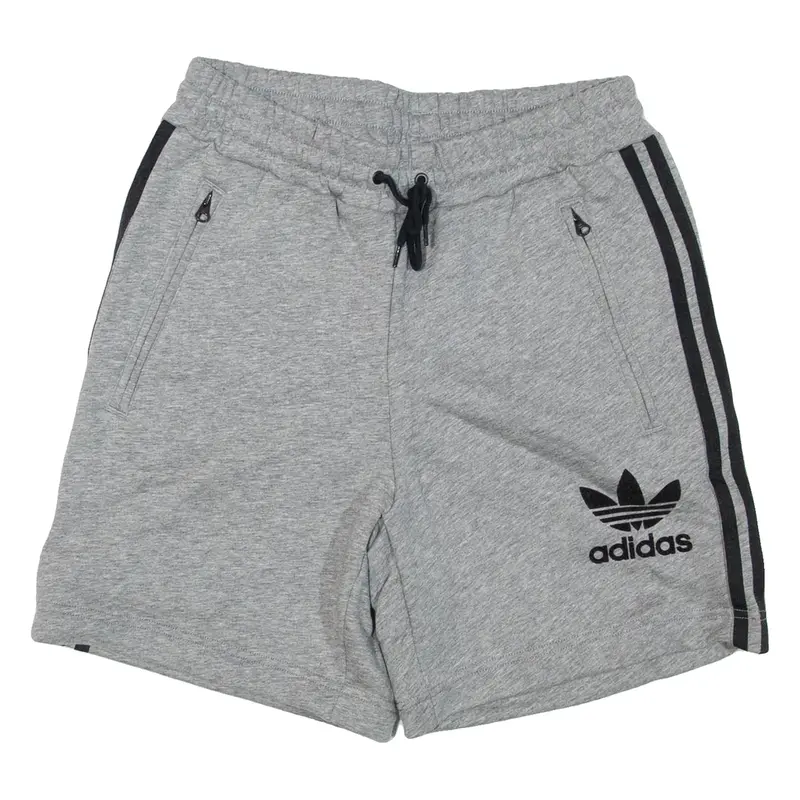 ADIDAS Mens Casual Shorts Grey S W28