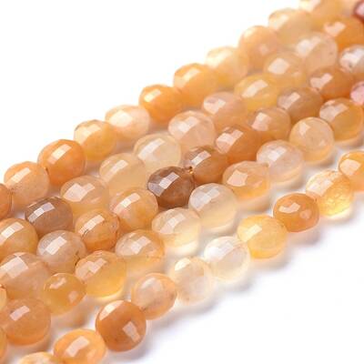 Natural Yellow Aventurine Beads Strands