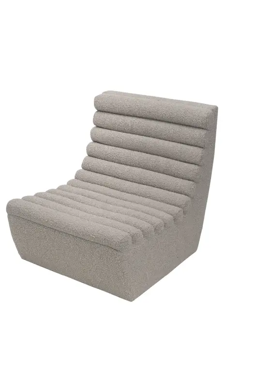 Bouclé Taupe Accent Chair | Liang & Eimil Limberg