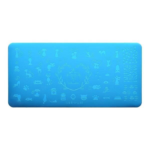 Stainless Steel Nail Art Templates Stamping Plate Set