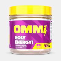 OMMI Holy Energy - High Stim Pre Workout Powder Supplement for Men & Women | 400mg Caffeine | Boosts Energy, Focus, Pumps & P...